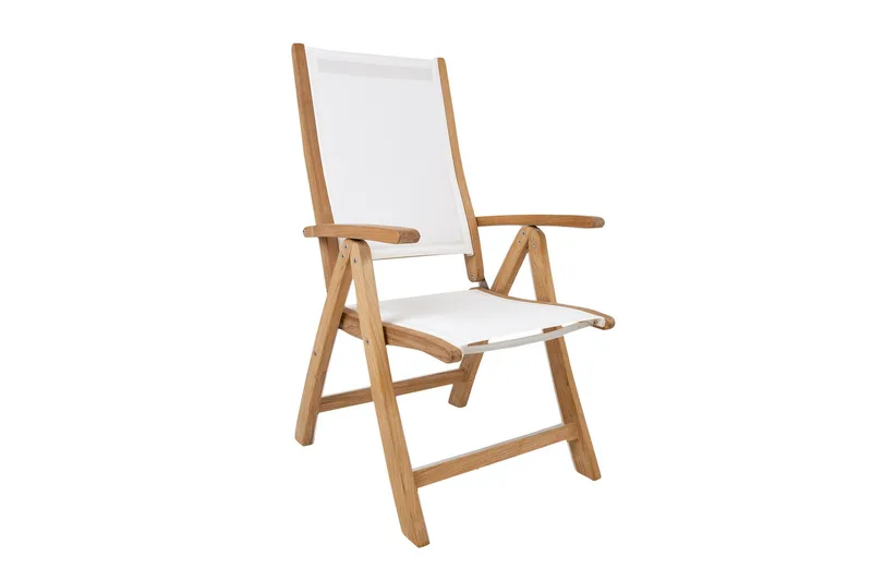 Bali Stol Hvit - Hagemøbler & utemiljø - Stoler & Lenestoler - Posisjonsstoler