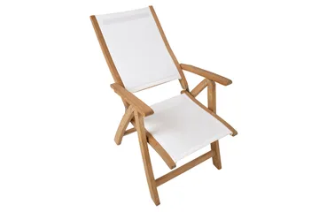 Bali Stol Hvit - Hagemøbler & utemiljø - Stoler & Lenestoler - Posisjonsstoler