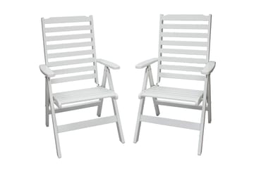 Grevie Posisjonsstol - Hvit - Hagemøbler & utemiljø - Stoler & Lenestoler - Posisjonsstoler