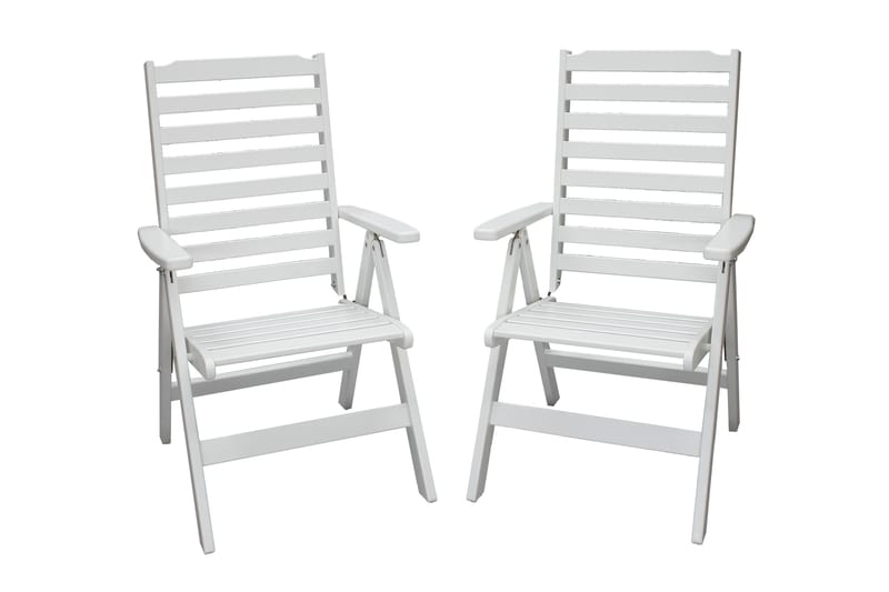 Grevie Posisjonsstol - Hvit - Hagemøbler & utemiljø - Stoler & Lenestoler - Posisjonsstoler