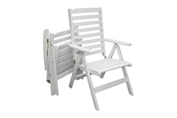 Grevie Posisjonsstol - Hvit - Hagemøbler & utemiljø - Stoler & Lenestoler - Posisjonsstoler