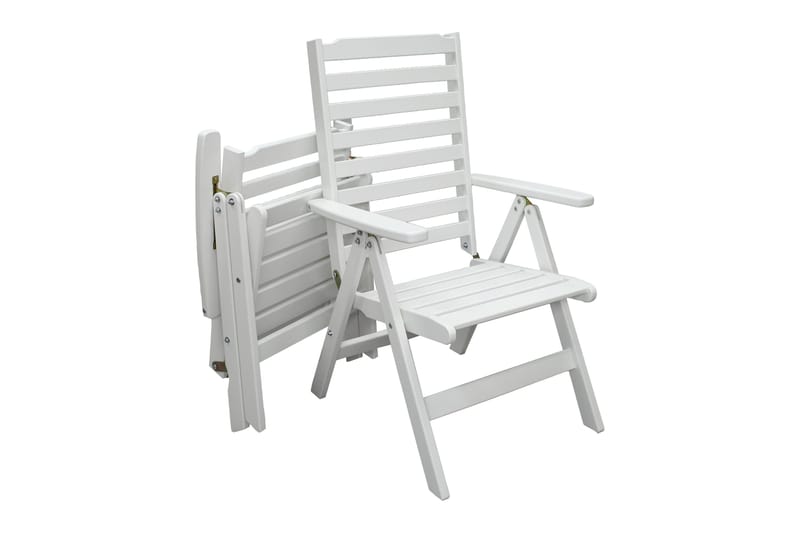 Grevie Posisjonsstol - Hvit - Hagemøbler & utemiljø - Stoler & Lenestoler - Posisjonsstoler