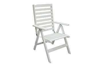 Grevie Posisjonsstol - Hvit - Hagemøbler & utemiljø - Stoler & Lenestoler - Posisjonsstoler