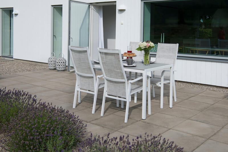 Hånger Posisjonslenestol - Grå|Beige|Hvit - Hagemøbler & utemiljø - Stoler & Lenestoler - Posisjonsstoler