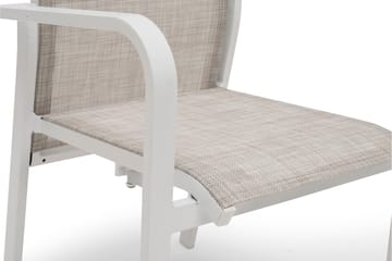 Hånger Posisjonslenestol - Grå|Beige|Hvit - Hagemøbler & utemiljø - Stoler & Lenestoler - Posisjonsstoler