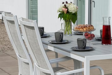 Hånger Posisjonslenestol - Grå|Beige|Hvit - Hagemøbler & utemiljø - Stoler & Lenestoler - Posisjonsstoler