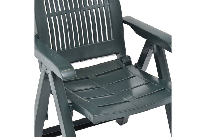 Hagelenestoler 2 stk plast grønn - Posisjonsstoler