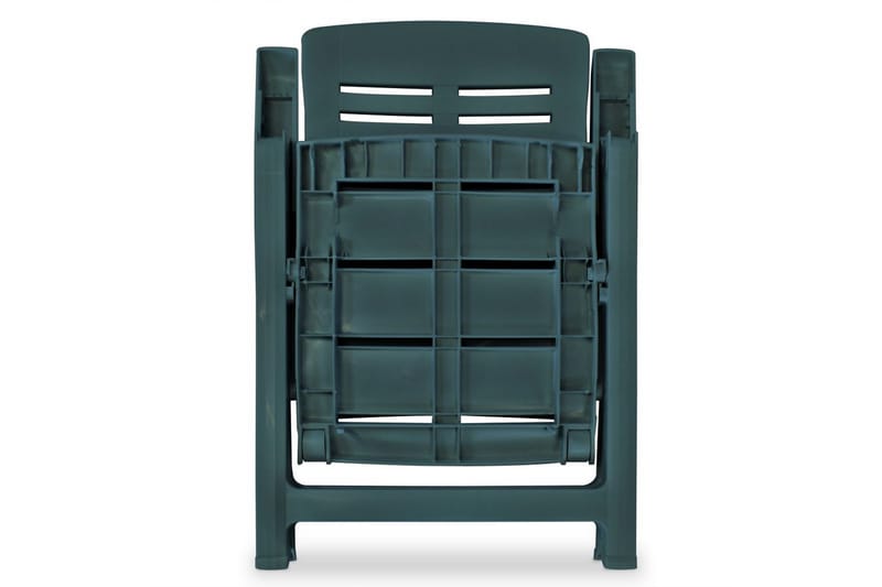 Hagelenestoler 2 stk plast grønn - Gr�ønn - Posisjonsstoler