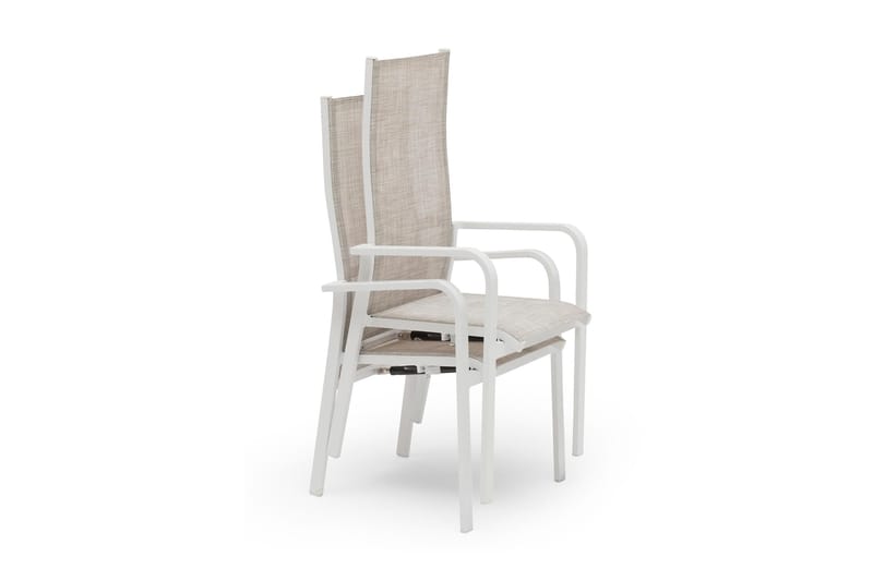 Hillerstorp Hånger Posisjonsstol 57x64 cm - Hvit - Hagemøbler & utemiljø - Stoler & Lenestoler - Posisjonsstoler