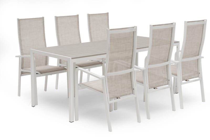 Hillerstorp Hånger Posisjonsstol 57x64 cm - Hvit - Hagemøbler & utemiljø - Balkong & terrasse - Balkongmøbler - Balkongstoler