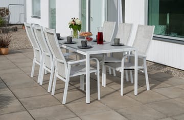 Hillerstorp Hånger Posisjonsstol 57x64 cm - Hvit - Hagemøbler & utemiljø - Balkong & terrasse - Balkongmøbler - Balkongstoler