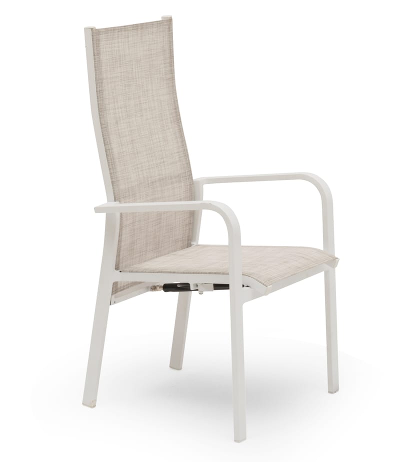 Hillerstorp Hånger Posisjonsstol 57x64 cm - Hvit - Hagemøbler & utemiljø - Balkong & terrasse - Balkongmøbler - Balkongstoler