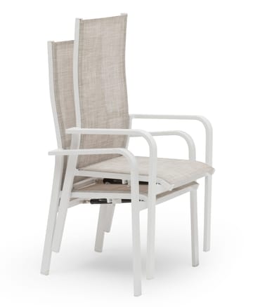 Hillerstorp Hånger Posisjonsstol 57x64 cm - Hvit - Hagemøbler & utemiljø - Balkong & terrasse - Balkongmøbler - Balkongstoler