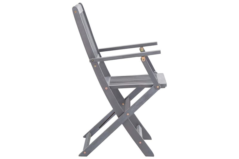 Klappstoler 4 stk heltre akasie - Posisjonsstoler