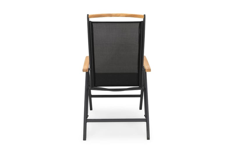 Las Vegas Regulerbar Stol - Svart/Teak - Hagemøbler & utemiljø - Stoler & Lenestoler - Posisjonsstoler