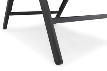 Las Vegas Posisjonsstol - Svart/Teak - Hagemøbler & utemiljø - Stoler & Lenestoler - Posisjonsstoler