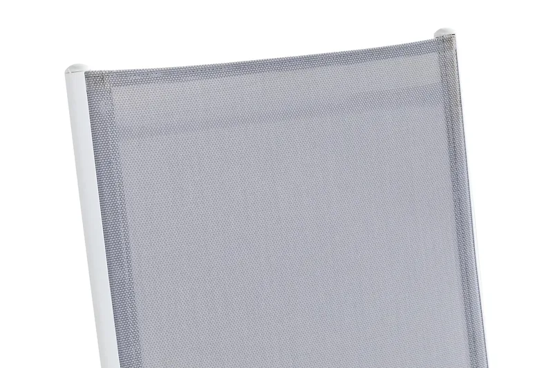 Maggie Regulerbar Stol Utendørs - Hvit/Grå - Hagemøbler & utemiljø - Stoler & Lenestoler - Posisjonsstoler