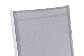 Maggie Posisjonsstol - Hvit/Grå - Hagemøbler & utemiljø - Stoler & Lenestoler - Posisjonsstoler