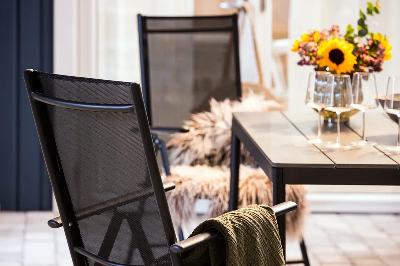 Maggie Posisjonsstol - Svart - Hagemøbler & utemiljø - Stoler & Lenestoler - Posisjonsstoler