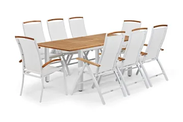 Nydala Posisjonsstol - Hvit - Hagemøbler & utemiljø - Stoler & Lenestoler - Posisjonsstoler