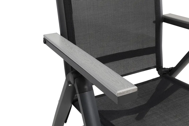 Posisjonsstol Monaco Light - Svart/Grå - Hagemøbler & utemiljø - Stoler & Lenestoler - Posisjonsstoler
