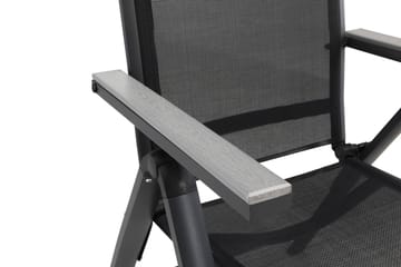 Posisjonsstol Monaco Light - Svart/Grå - Hagemøbler & utemiljø - Stoler & Lenestoler - Posisjonsstoler