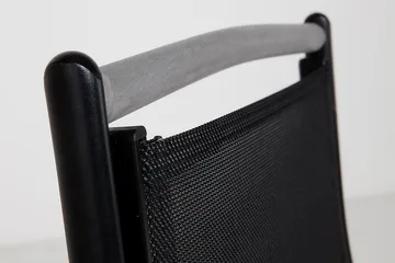 Posisjonsstol Monaco - Svart/Grå - Hagemøbler & utemiljø - Stoler & Lenestoler - Posisjonsstoler