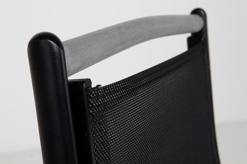 Posisjonsstol Monaco - Svart/Grå - Hagemøbler & utemiljø - Stoler & Lenestoler - Posisjonsstoler