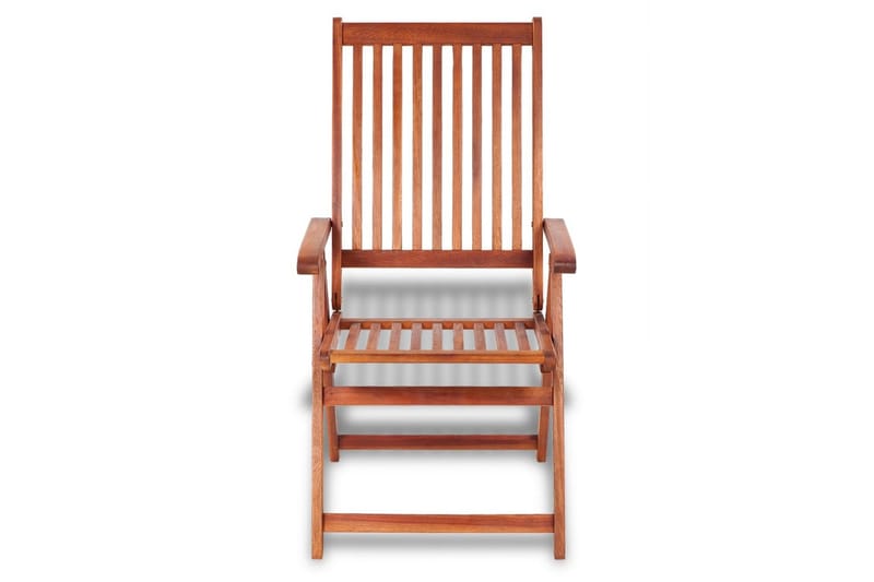 Sammenleggbare stoler 2 stk heltre akasie brun - Brun - Posisjonsstoler
