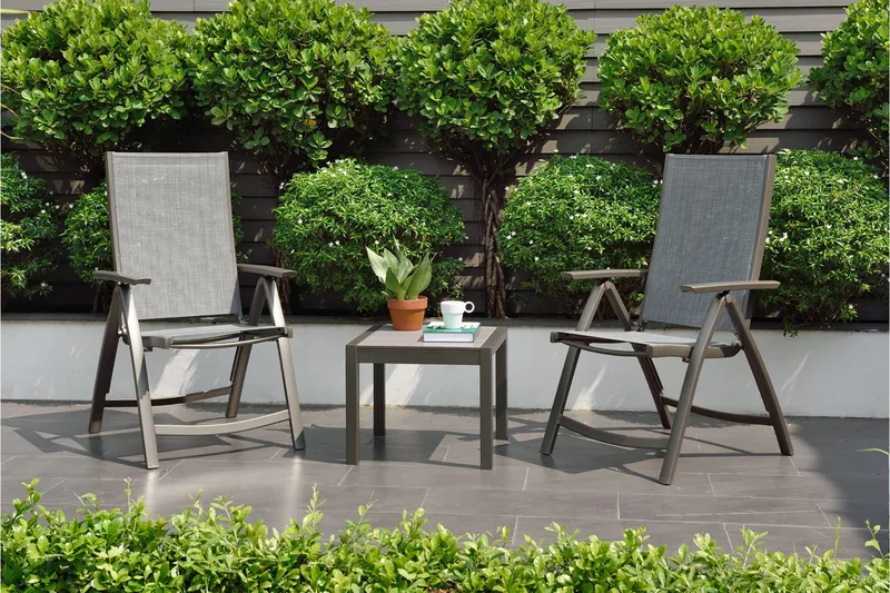 Solana Posisjonsstol - Grå - Hagemøbler & utemiljø - Stoler & Lenestoler - Posisjonsstoler