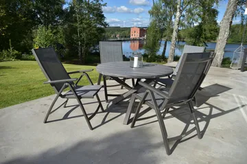 Solana Posisjonsstol - Grå - Hagemøbler & utemiljø - Stoler & Lenestoler - Posisjonsstoler