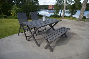 Solana Posisjonsstol - Grå - Hagemøbler & utemiljø - Stoler & Lenestoler - Posisjonsstoler