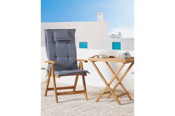 Riliegh Posisjonsstol - Lys Brun/Blå - Hagem øbler & utemiljø - Stoler & Lenestoler - Posisjonsstoler