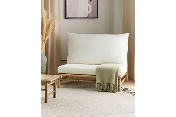 Rosthern Utelenestol - Lys Brun/Hvit - Hagemøbler & utemiljø - Stoler & Lenestoler - Utelenestoler