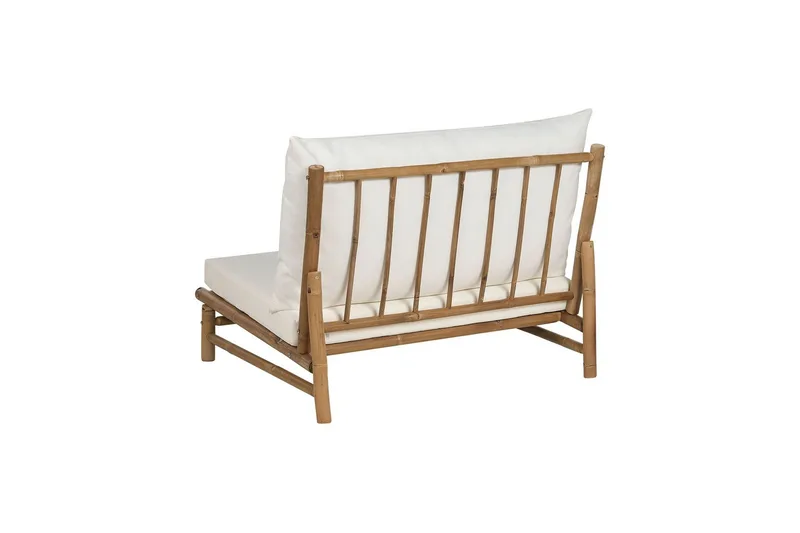 Rosthern Utelenestol - Lys Brun/Hvit - Hagemøbler & utemiljø - Stoler & Lenestoler - Utelenestoler