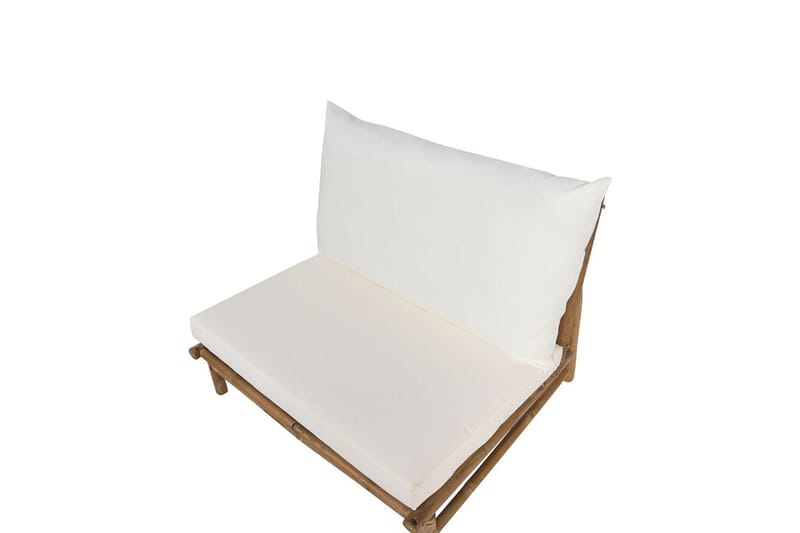 Rosthern Utelenestol - Lys Brun/Hvit - Hagemøbler & utemiljø - Stoler & Lenestoler - Utelenestoler