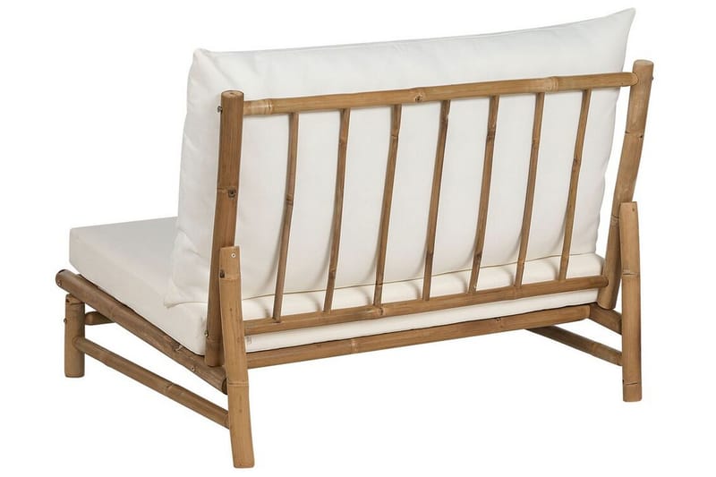 Rosthern Utelenestol - Lys Brun/Hvit - Hagemøbler & utemiljø - Stoler & Lenestoler - Utelenestoler