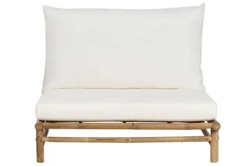 Rosthern Utelenestol - Lys Brun/Hvit - Hagemøbler & utemiljø - Stoler & Lenestoler - Utelenestoler