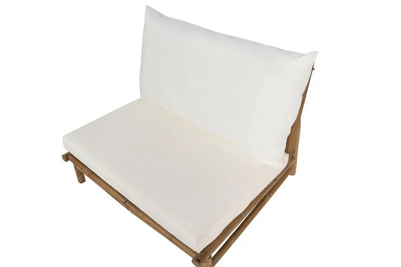 Rosthern Utelenestol - Lys Brun/Hvit - Hagemøbler & utemiljø - Stoler & Lenestoler - Utelenestoler