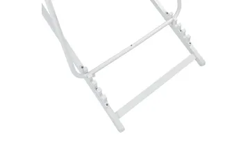 Sammenleggbar dekkstol Locri II - Grå, hvit - Hagemøbler & utemiljø - Stoler & Lenestoler - Solstoler