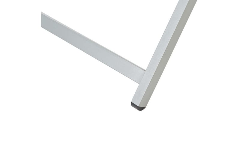 Sammenleggbar dekkstol Locri II - Hvit, Grå - Hagemøbler & utemiljø - Stoler & Lenestoler - Solstoler