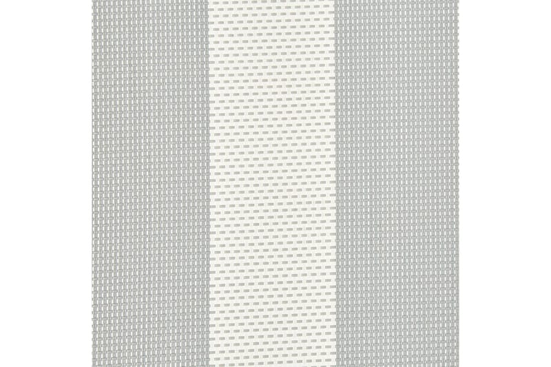 Sammenleggbar dekkstol Locri II - Hvit, Grå - Hagemøbler & utemiljø - Stoler & Lenestoler - Solstoler