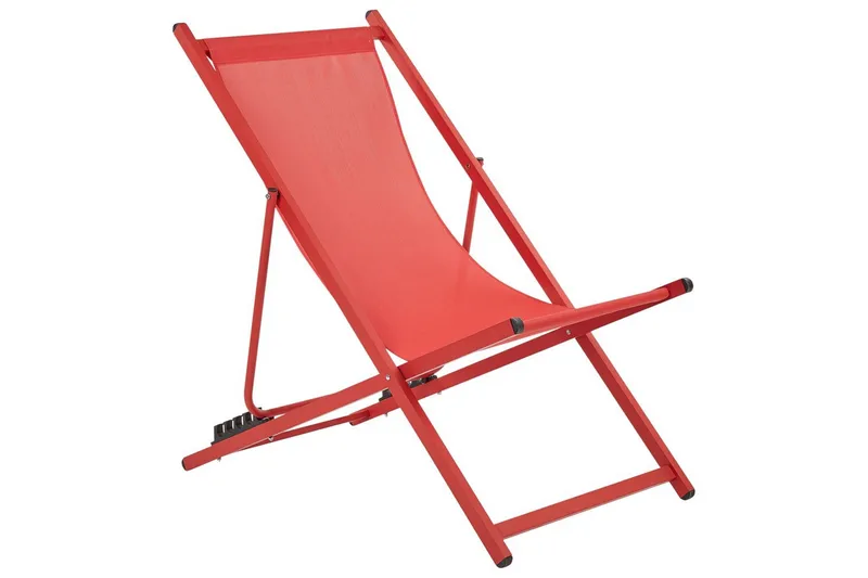 Sammenleggbar dekkstol Locri II, Rød