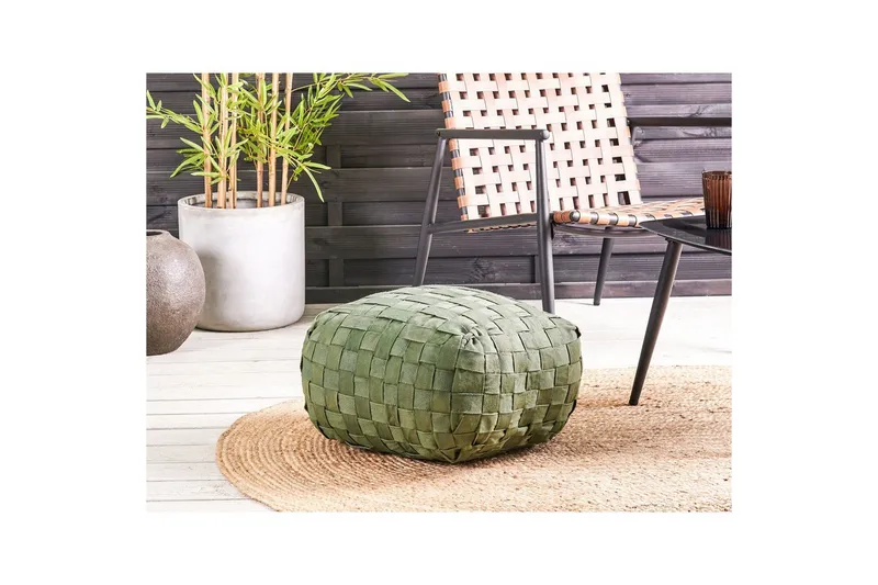 Sittepuff Bodla Grønn - Grønn - Hagemøbler & utemiljø - Stoler & Lenestoler - Sittesekker ute