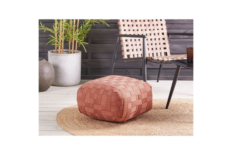 Sittepuff Bodla Rød - Rød - Hagemøbler & utemiljø - Stoler & Lenestoler - Sittesekker ute
