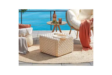 Sittepuff Nalli Beige - Beige - Hagemøbler & utemiljø - Stoler & Lenestoler - Sittesekker ute