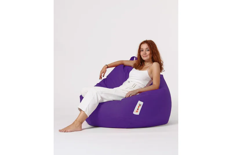 Saccosekker utendørs Hunny saccosekk utendørs 115 cm Lila