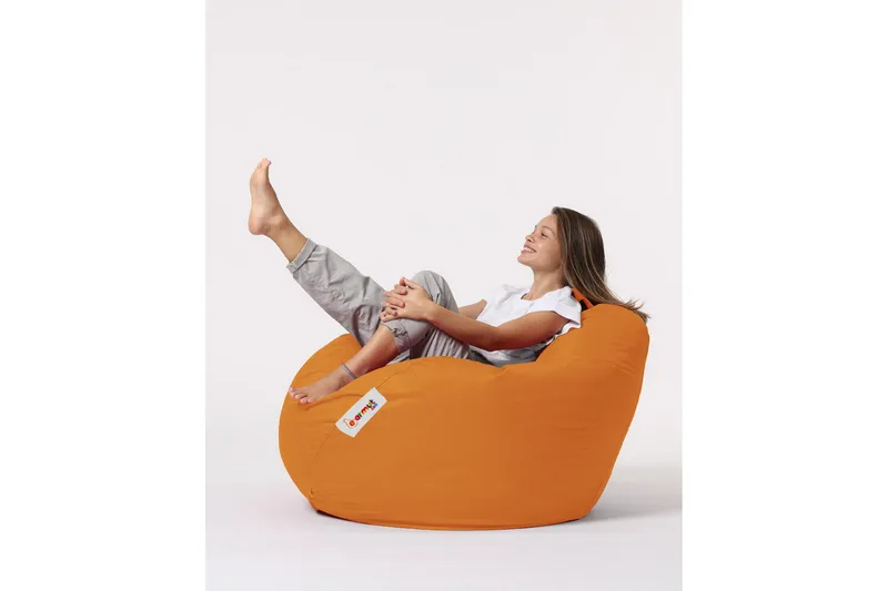 Saccosekker utendørs Hunny saccosekk utendørs 115 cm Orange