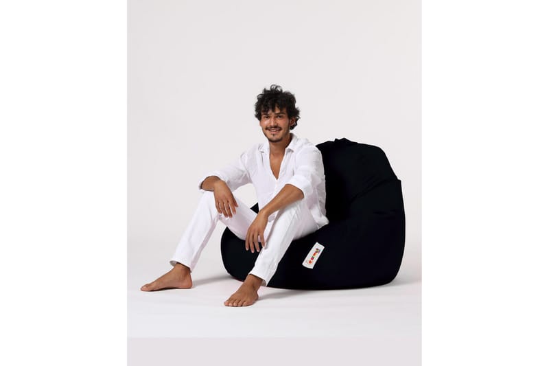 Saccosekker utendørs Hunny saccosekk utendørs 115 cm Svart - Hagemøbler & utemiljø - Stoler & Lenestoler - Sittesekker ute