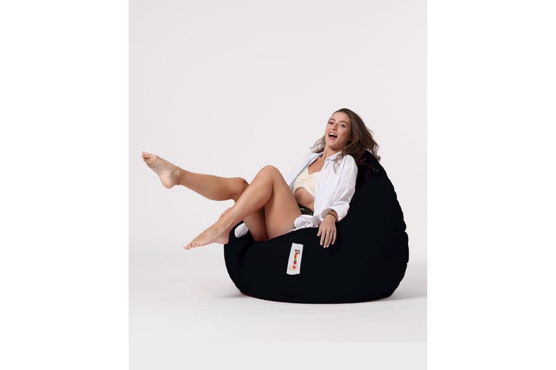 Saccosekker utendørs Hunny saccosekk utendørs 115 cm Svart - Hagemøbler & utemiljø - Stoler & Lenestoler - Sittesekker ute